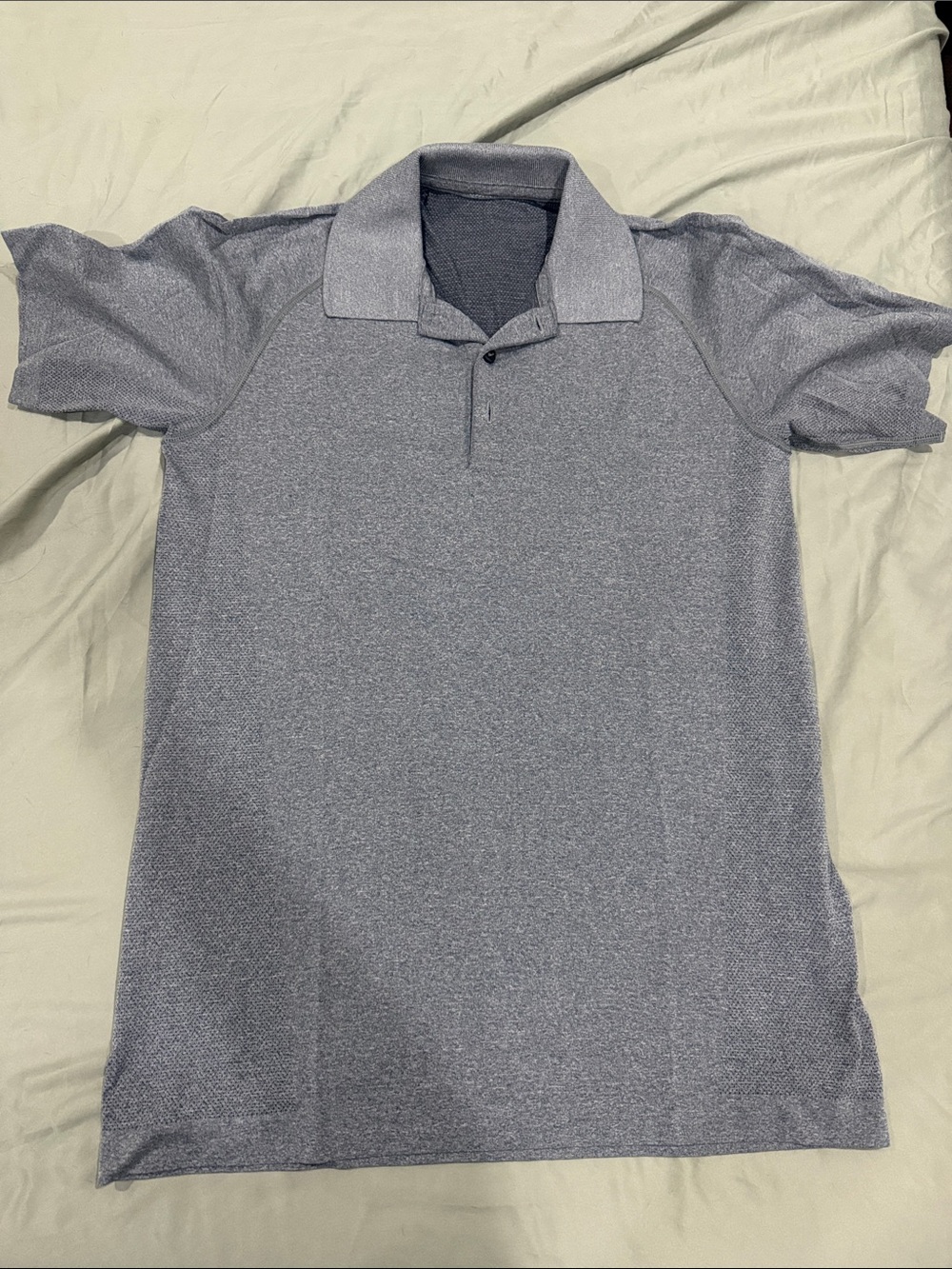 Lululemon men’s metal vent tech polo shirt gray small. - Picture 2 of 5
